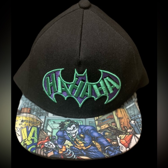 DC Comics Originals The Joker Batman Snap back Hat. - Picture 3 of 4